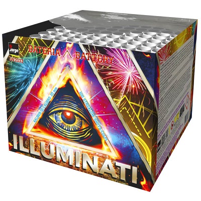 Batteria PROFESSIONALE BIG 100 Colpi Illuminati - Vendita Online Fuochi  d'Artificio