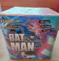 Batteria 36 Colpi BIG 25 mm Batman